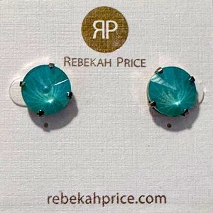 Authentic Rebecca price Rivoli stud earrings